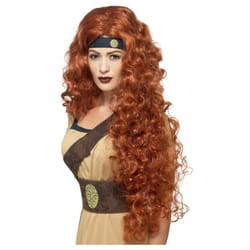 Smiffys Womens/Ladies Medieval Warrior Queen Wig