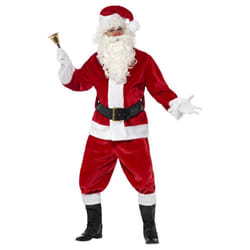 Smiffys Mens Deluxe Santa Claus Christmas Costume Set