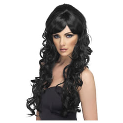 Smiffys Womens/Ladies Pop Starlet Wig - One Size, Black