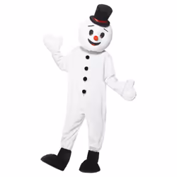 Smiffys Unisex Adult Snowman Mascot Costume