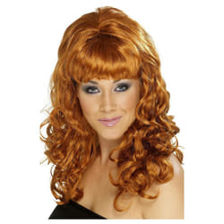 Smiffys Womens/Ladies Beehive Beauty Wig - One Size, Auburn