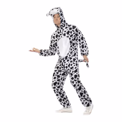 Smiffys Unisex Adult Dalmatian Costume - M, White/Black
