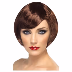 Smiffys Womens/Ladies Babe Wig - One Size, Brown