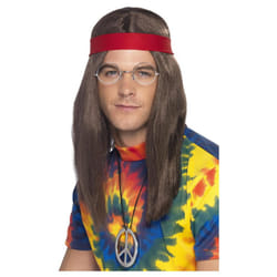 Smiffys Mens Hippie Costume Prop Set
