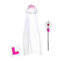 Smiffys Womens/Ladies Hen Party Costume Prop Set
