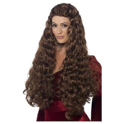 Smiffys Womens/Ladies Medieval Princess Wig