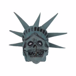 Smiffys Unisex Adult Liberty Skull Latex Overhead Mask