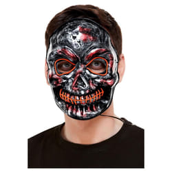 Smiffys Unisex Adult Skeleton Light Up Mask
