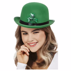Smiffys Unisex Adult St Patricks Day Bowler Hat