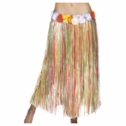 Smiffys Womens/Ladies Hula Long Length Costume Skirt
