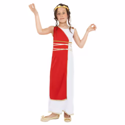 Smiffys Girls Grecian Costume Set