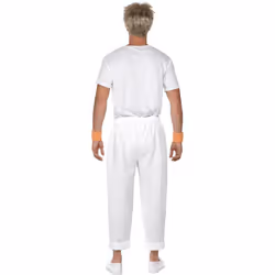 Smiffys Unisex Adult Made In 80s Costume Set - M R, White/Black