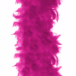 Smiffys Deluxe Boa - One Size, Fuchsia
