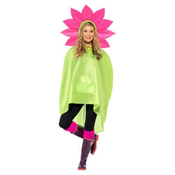 Smiffys Unisex Adult Flower Party Poncho