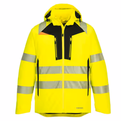 Portwest Mens DX4 Hi-Vis Winter Jacket - 5XL, Yellow/Black