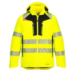 Portwest Mens DX4 Hi-Vis Winter Jacket - 5XL, Yellow/Black