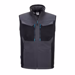 Portwest Mens WX3 Softshell Gilet - XL, Metal Grey