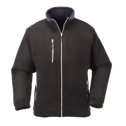 Portwest Mens City Fleece Jacket - XXL, Black