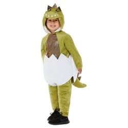 Smiffys Childrens/Kids Deluxe Hatching Dino Costume Set - 1-2 Years, White/Green