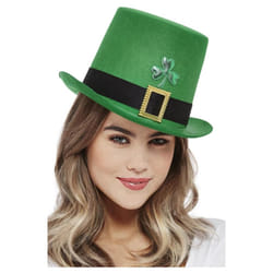 Smiffys Unisex Adult St Patricks Day Top Hat