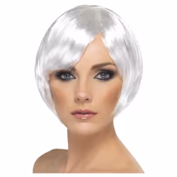Smiffys Womens/Ladies Babe Wig - One Size, White
