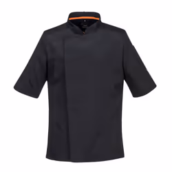 Portwest Mens C738 Pro Air-Mesh Short-Sleeved Jacket - XS, Black