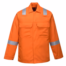 Portwest Mens Iona Bizweld Jacket - S, Orange