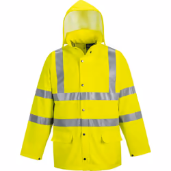 Portwest Mens Sealtex Ultra Hi-Vis Raincoat - 5XL, Yellow