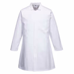 Portwest Mens Pocket Food Coat - 3XL, White