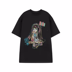 Monster High Womens/Ladies Cleo Short-Sleeved T-Shirt - M, Black