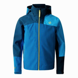 Dare 2B Childrens/Kids Explore II Waterproof Jacket - 3-4 Years, Moonlight Denim/Blue Sapphire
