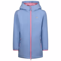 Trespass Girls Brennagh Soft Shell Jacket - 5-6 Years, Cornflower