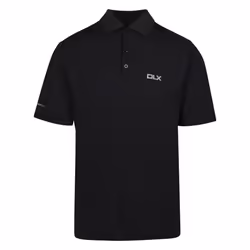 Trespass Mens Ingram DLX Polo Shirt - XL, Black