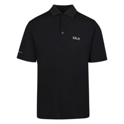 Trespass Mens Ingram DLX Polo Shirt - XL, Black