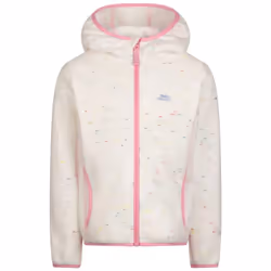 Trespass Childrens/Kids Durness Fleece Jacket - 9-10 Years, White