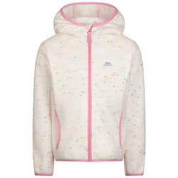 Trespass Childrens/Kids Durness Fleece Jacket - 9-10 Years, White