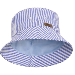 Trespass Childrens/Kids Berwick Striped Bucket Hat - 5-7 Years, Blue Tone