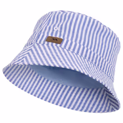 Trespass Childrens/Kids Berwick Striped Bucket Hat - 5-7 Years, Blue Tone