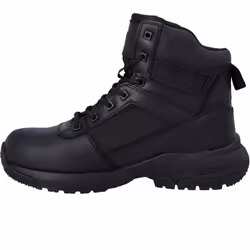 Magnum Mens Vanguard 6.0 Leather Occupational Safety Boots - 8 UK, Black