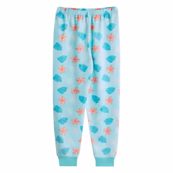 Moana Girls Short-Sleeved Long Pyjama Set - 3-4 Years, Blue