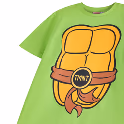 Teenage Mutant Ninja Turtles Boys Cosplay Short-Sleeved T-Shirt - 9-10 Years, Green