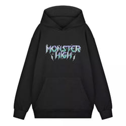 Monster High Womens/Ladies High Voltage Hoodie - XL, Black
