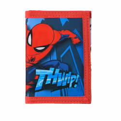 Spider-Man Thwip Touch Fastening Wallet Set