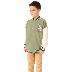 Teenage Mutant Ninja Turtles Boys Cowabunga Bomber Jacket - 8-9 Years, Green