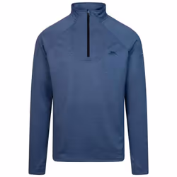 Trespass Mens Valin Long-Sleeved Top - M, Blue Tone Marl
