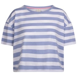 Trespass Womens/Ladies Donna Striped Boxy T-Shirt - XL, Cool Blue