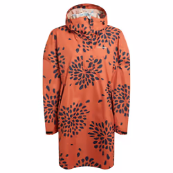 Craghoppers Womens/Ladies National Trust Globe Flowers Packable Waterproof Jacket - M-L, Dark Spice