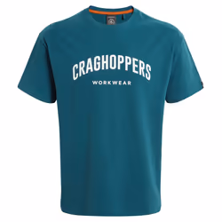 Craghoppers Mens Batley Work T-Shirt - XL, Dark Aegean Blue