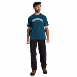 Craghoppers Mens Batley Work T-Shirt - XL, Dark Aegean Blue