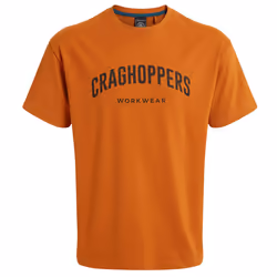 Craghoppers Mens Batley Work T-Shirt - XL, Potters Clay